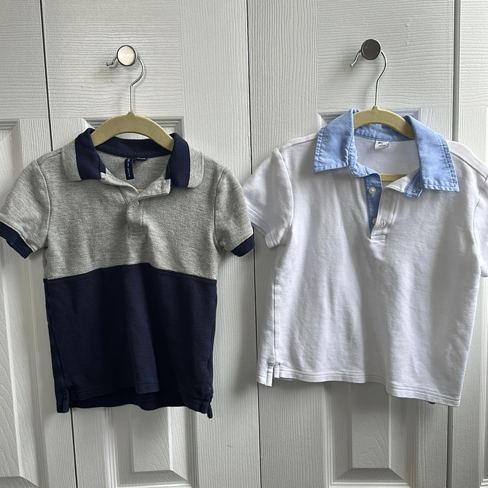 Janie and Jack Polos - set of 2